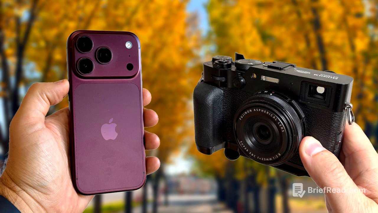 Can The iPhone Really Replace My Fuji X100VI?!