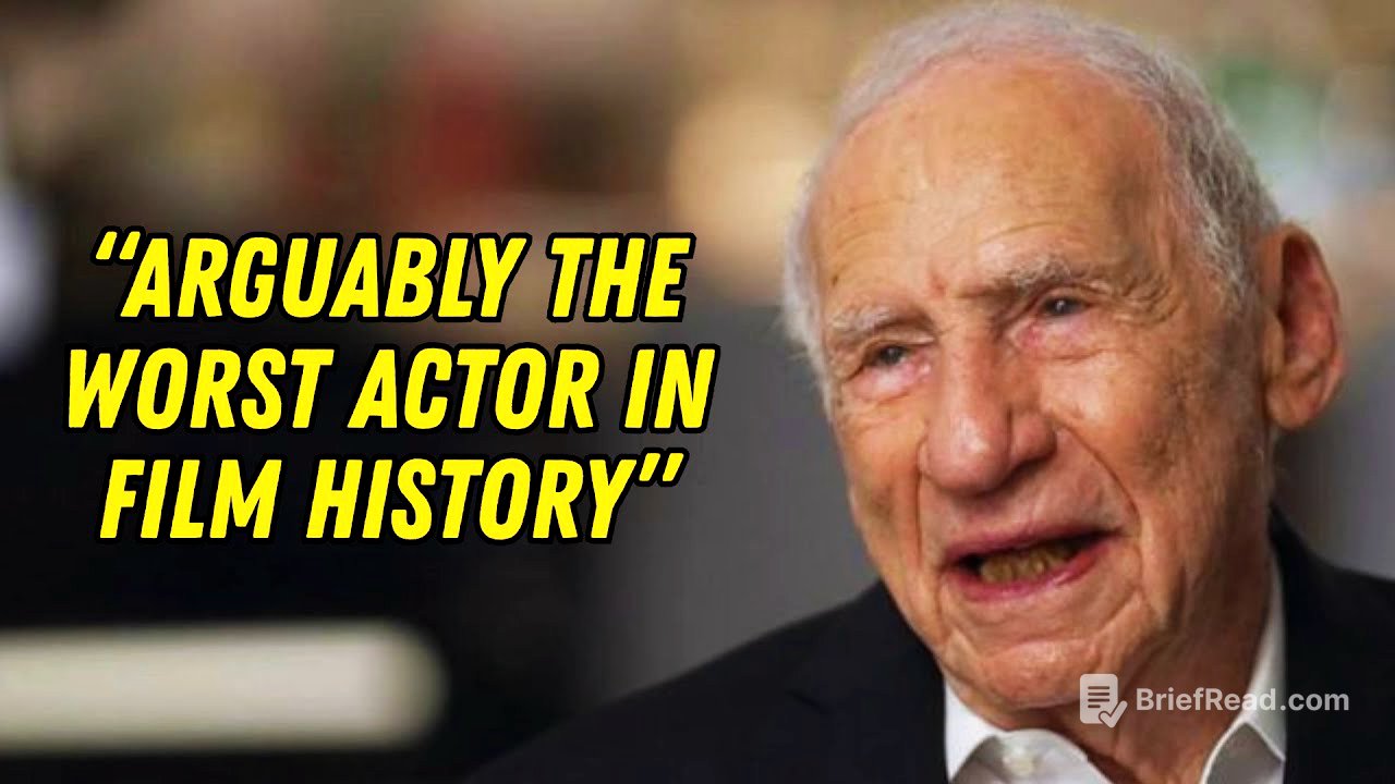 At 99, Mel Brooks Names The Five Actors He Hated The Most