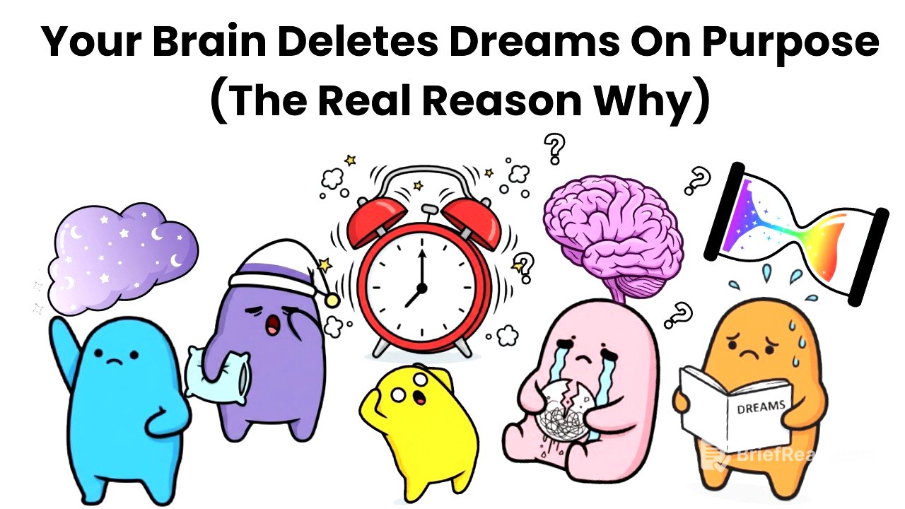 Your Brain Deletes Dreams On Purpose (The Real Reason Why)