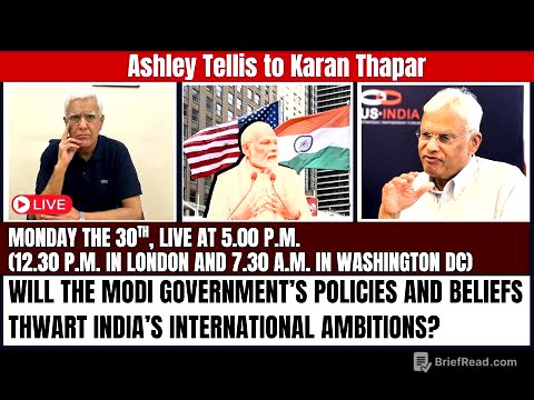 LIVE: Will the Modi government’s policies and beliefs thwart India’s international ambitions?