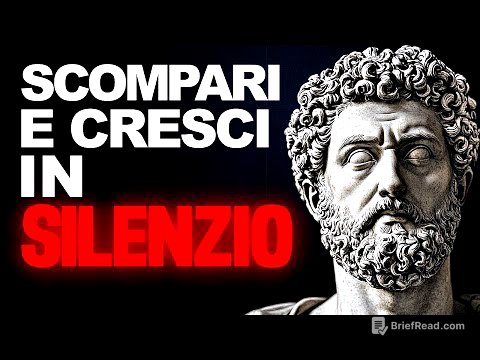 Come SCOMPARIRE e CRESCERE in SILENZIO (Applica Questo) - Saggezza Stoica