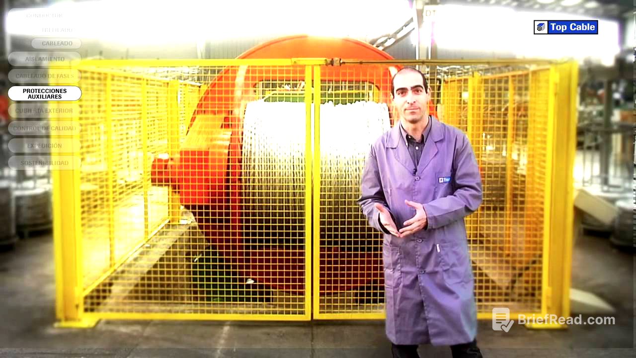¿Como se fabrica un cable eléctrico?.mov