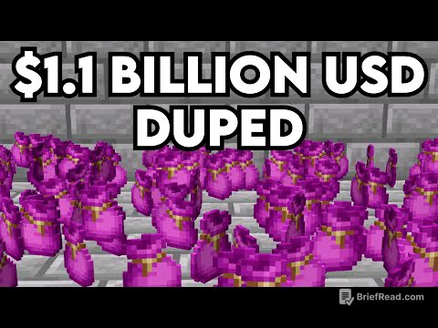 Duping on a Pay-To-Win Minecraft Server ($1 BILLION USD)