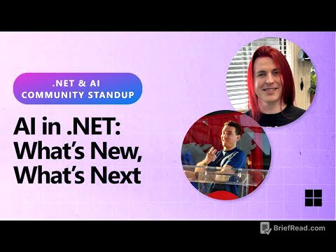 .NET AI Community Standup - AI in .NET: What’s New, What’s Next