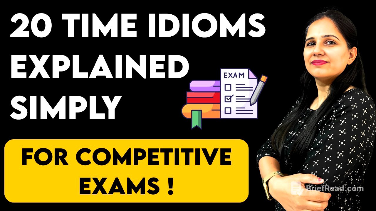 English Exam Booster 💥 20 Time Idioms You Should Know