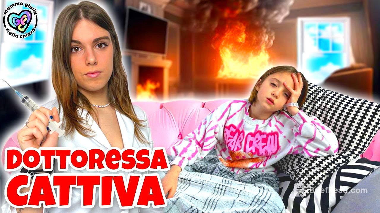 LA NUOVA DOTTORESSA AURORA DIVENTA CATTIVA E ENTRA IN CASA NOSTRA DI NASCOSTO! FIGLIACHIARA STA MALE