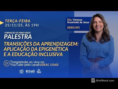 Palestra de Formação do PIBID/Udesc