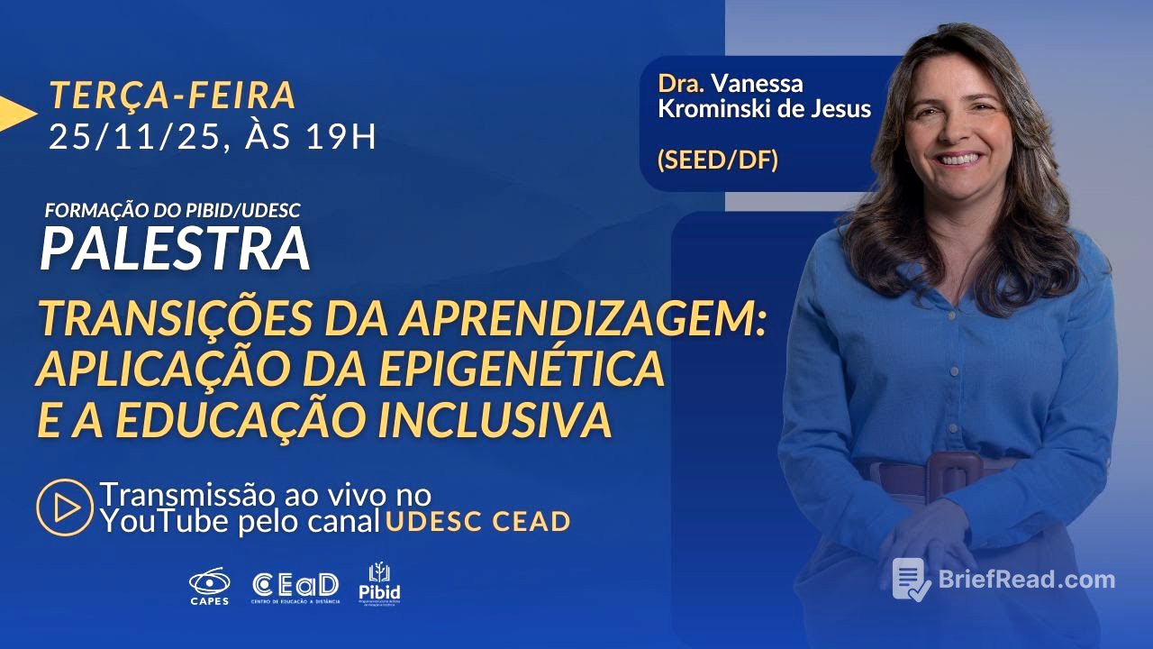 Palestra de Formação do PIBID/Udesc