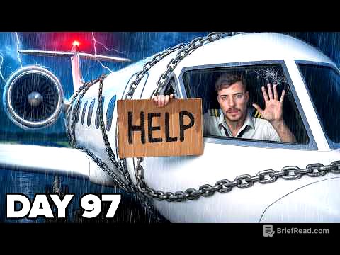 Survive 100 Days Trapped In A Private Jet, Keep It