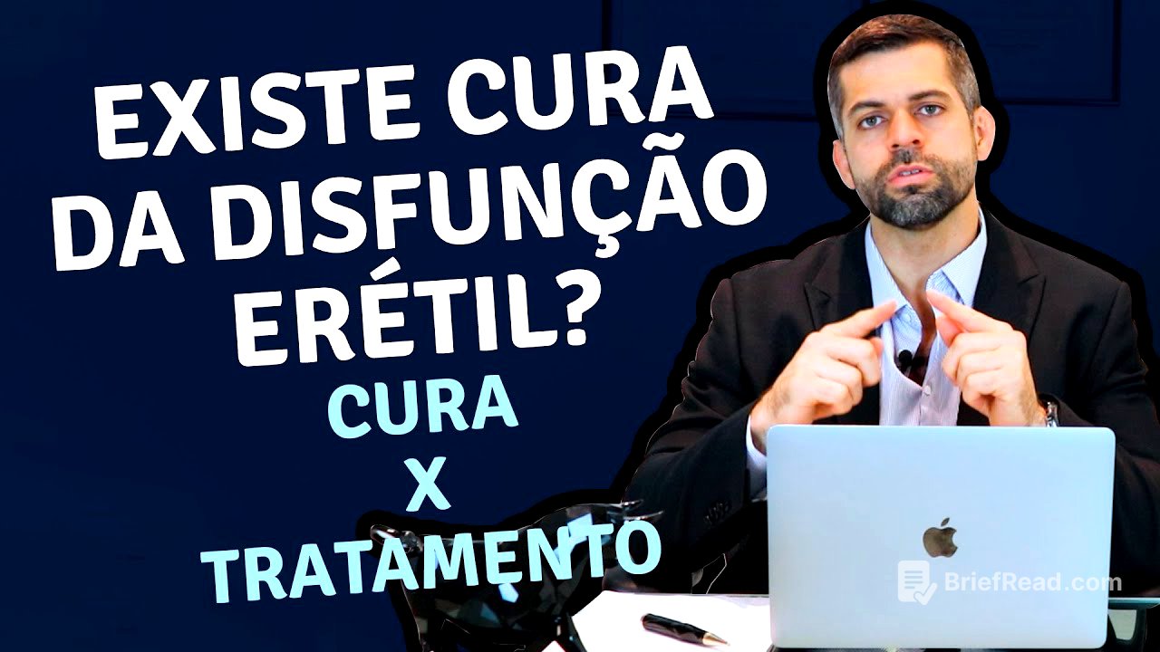 Existe cura da Disfunção Erétil (Impotência Sexual)? | Dr. Marco Túlio - Urologista e Andrologista