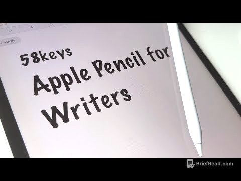 No drawing, just writing with the Apple Pencil