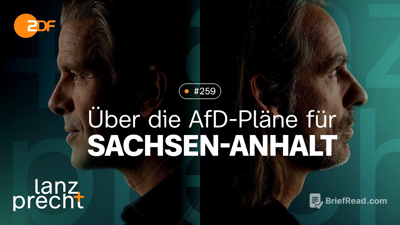 Videopodcast: Das AfD-Versprechen: Zurück in die Vergangenheit? | Lanz + Precht, Folge 259