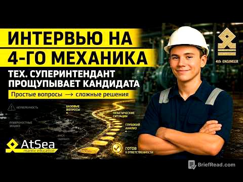 От моториста до вахтенного механика | Проверка знаний и мышления -  Экспресс интервью
