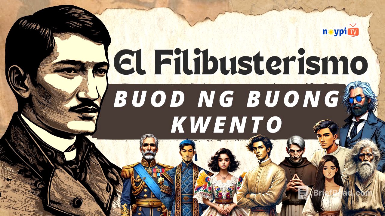 El Filibusterismo Buod ng Buong Kwento | NoypiTV