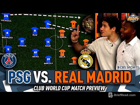 PSG vs. Real Madrid Club World Cup MATCH PREVIEW | Projected Starting XIs 👀 | Morning Footy