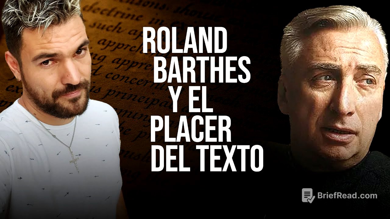 Roland Barthes y el placer del texto