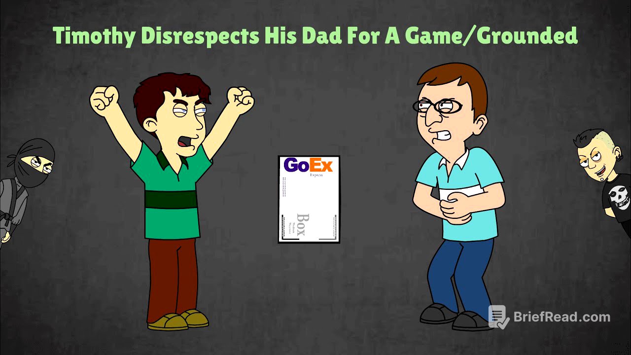 Timothy Disrespects His Dad For A Game/Grounded