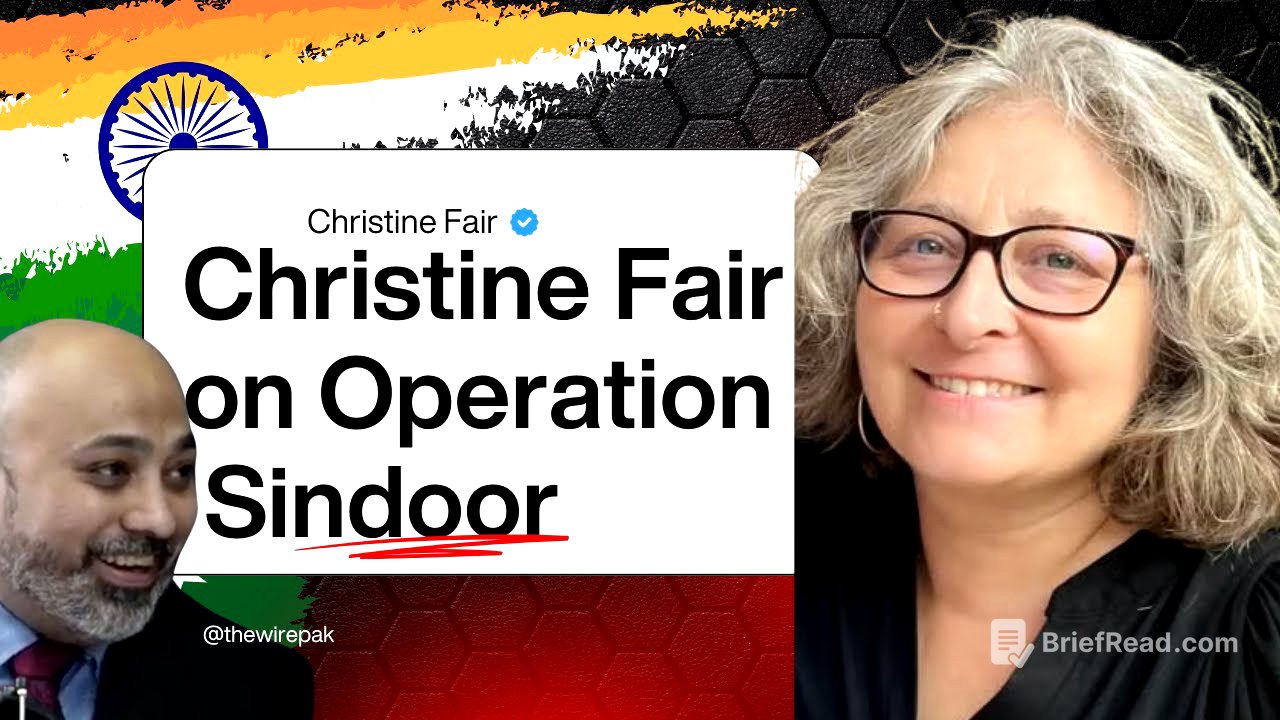 Christine Fair on Operation Sindoor: "Modi & Pakistan Army won the war" | Pakistan shot down 5 Jets