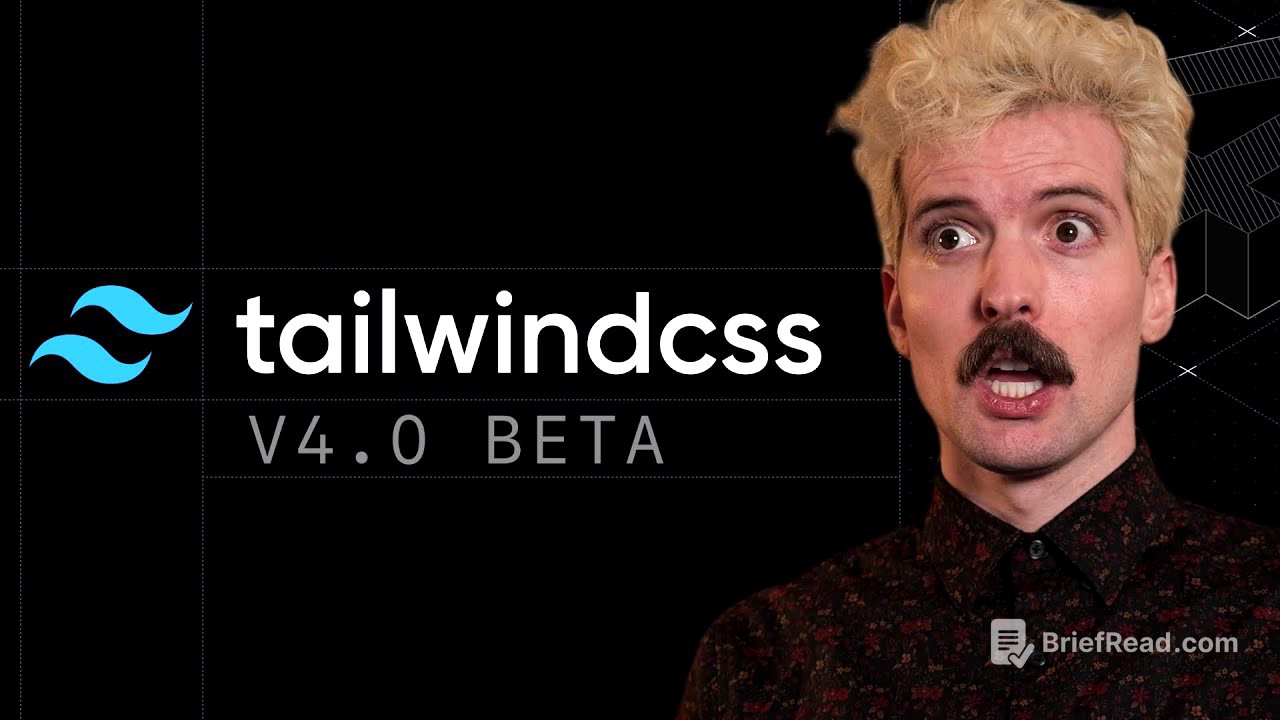 Tailwind V4 is WAY better than I expected