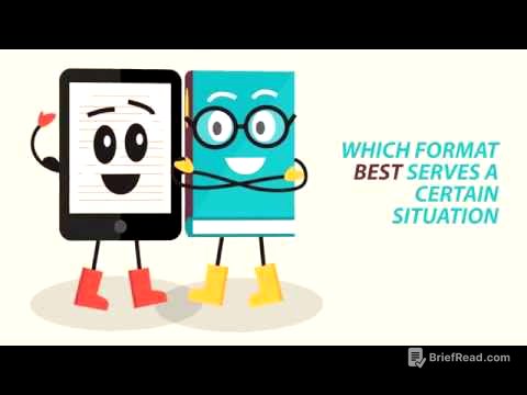 BookWars: E-books vs. Printed Books - Infographic Video