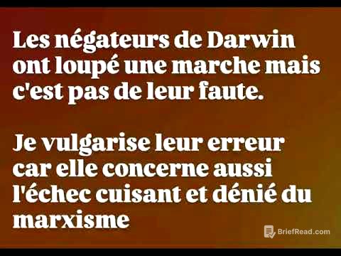 L'homme est un singe mais dans le sens positif du terme: grenouilles et fourmis sont des hommes
