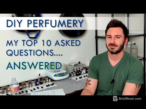 DIY PERFUMERY - My top 10 asked questions, Answered.