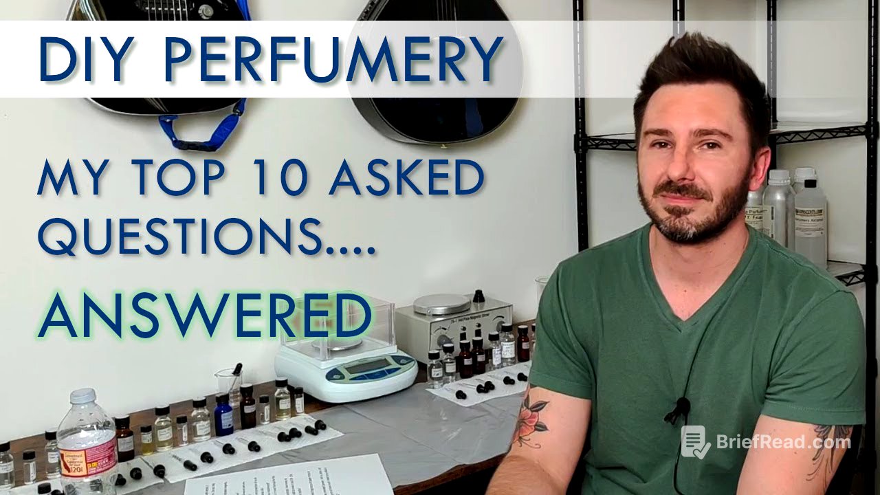 DIY PERFUMERY - My top 10 asked questions, Answered.