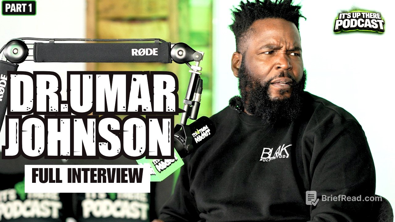 Dr. Umar CALLS OUT Bad Bunny Super Bowl, Shaboozy Speech, Druski Apology & FBA | Its Up There Pod