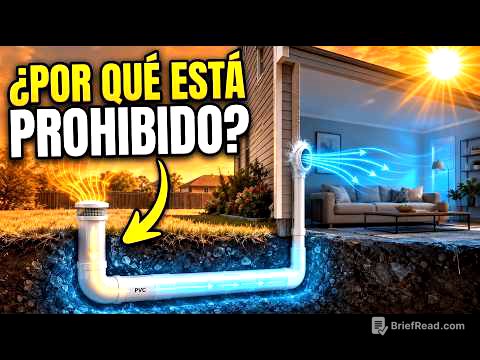 Entierra Esta TUBERÍA DE PVC de $40 y Obtén Aire a 62°F Todo el Verano (¡SIN AC!!)