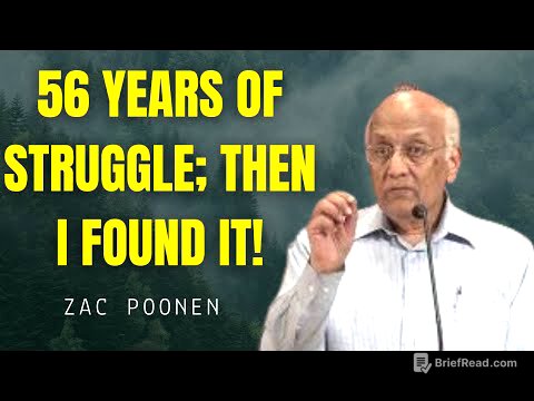 I Struggled for 56 Years as a Christian — Until I Found This Secret | Zac Poonen