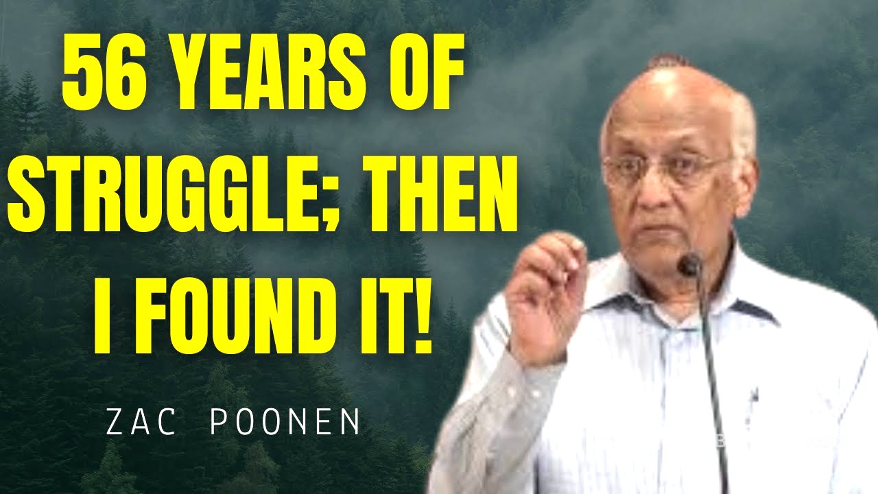 I Struggled for 56 Years as a Christian — Until I Found This Secret | Zac Poonen