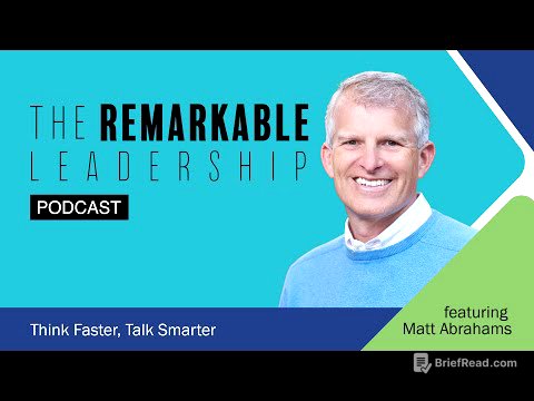 Think Faster, Talk Smarter with Matt Abrahams