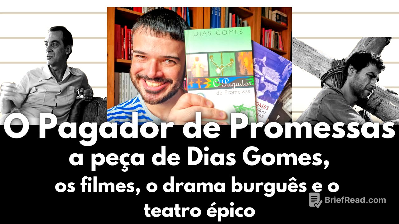 O Pagador de Promessas, de Dias Gomes: o livro, a peça, os filmes, o drama burguês e o teatro épico