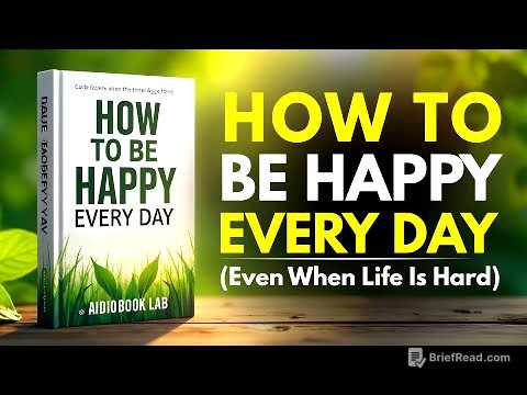 How to Be Happy Every Day - Even When Life Is Hard (Audiobook)