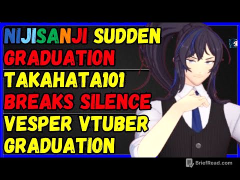 Takahata hits back: breaks silence, Nijisanji Graduation, vtuber graduation