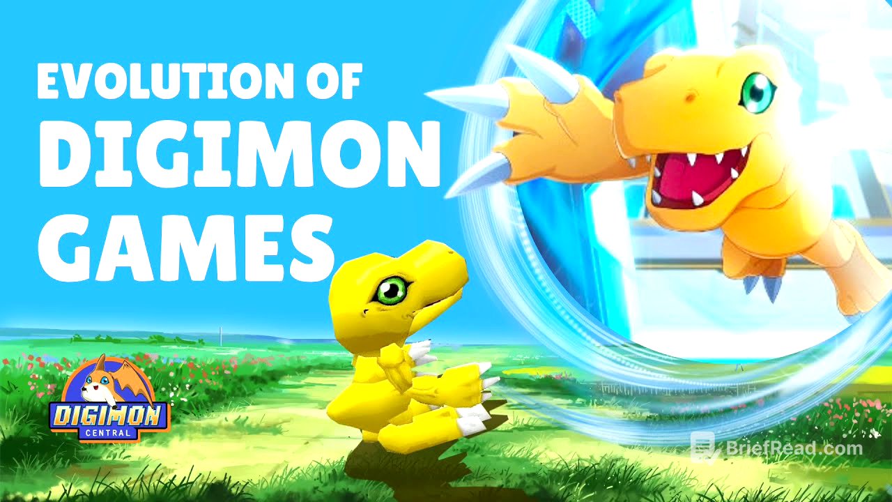 Evolution Of Digimon Games