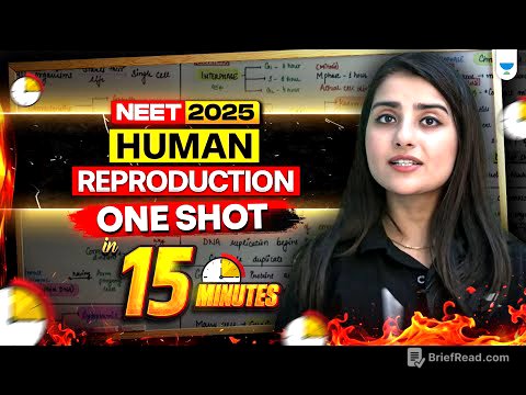 👶 Human Reproduction One Shot in 15 Minutes ⚡ | NEET 2025 🔥 Seep Pahuja #seeppahuja #neet2025