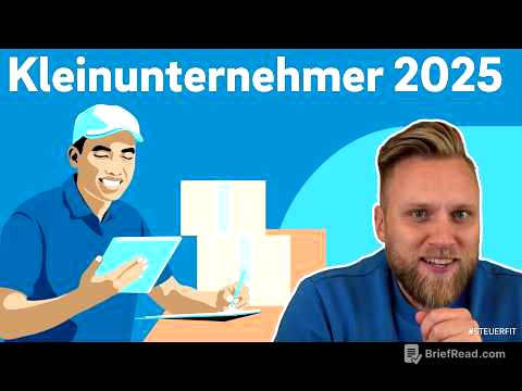 KLEINUNTERNEHMERREGELUNG ab 2025 | Alles was du als KLEINUNTERNEHMER jetzt wissen solltest
