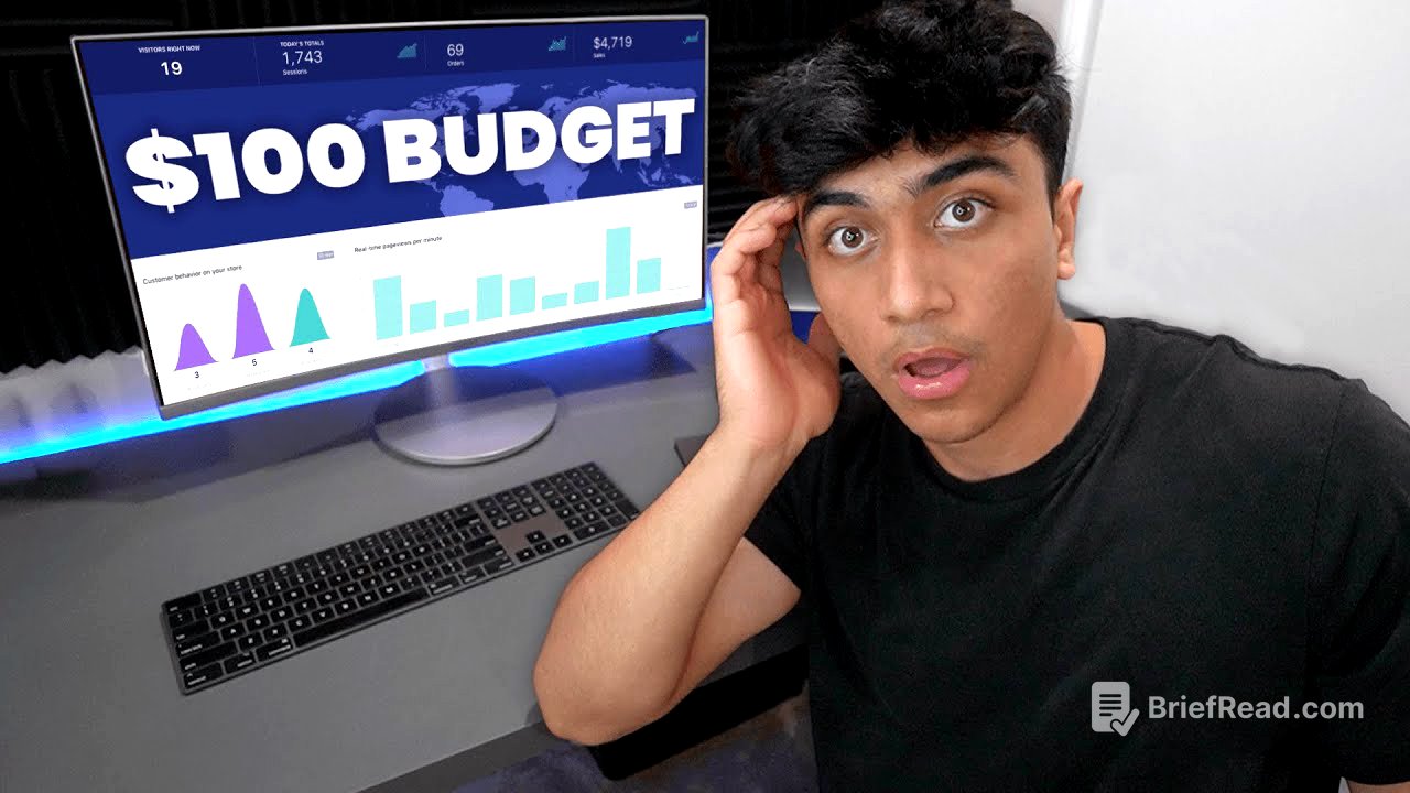 I Tried Dropshipping With $100 (Realistic Results)