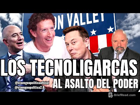 LOS TECNOLIGARCAS AL ASALTO DEL PODER