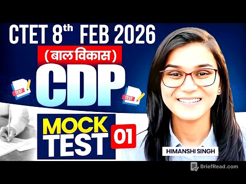 CTET CDP Practice Set by Himanshi Singh | 30/30 Score Guaranteed | Full Mock Test | 30/30 वाला टेस्ट
