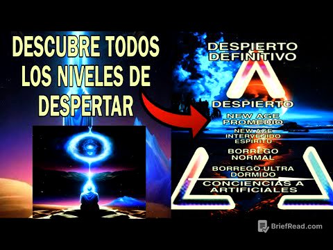 La escala de ALMAS DESPIERTAS y DORMIDAS en la Tierra|| DESCUBRE tu nivel de DESPERTAR