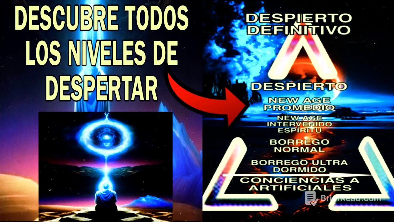 La escala de ALMAS DESPIERTAS y DORMIDAS en la Tierra|| DESCUBRE tu nivel de DESPERTAR