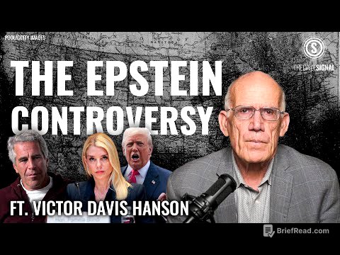 Victor Davis Hanson: Trump’s Epstein Letter Isn’t the Scandal You Think It Is