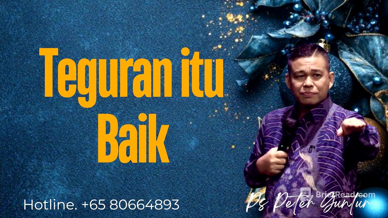 TEGURAN ITU BAIK     -  PETER GUNTUR