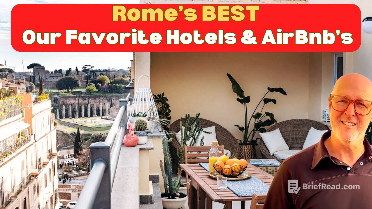 Our 3 Favorite Hotels & AirBnb's In Rome | Best Hotels in Rome