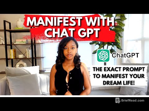 EXACT Chat GPT manifestation promt to CHANGE YOUR LIFE