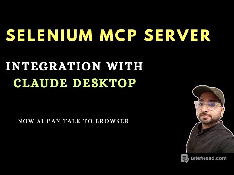 Mastering Selenium MCP Server | Integration with Claude