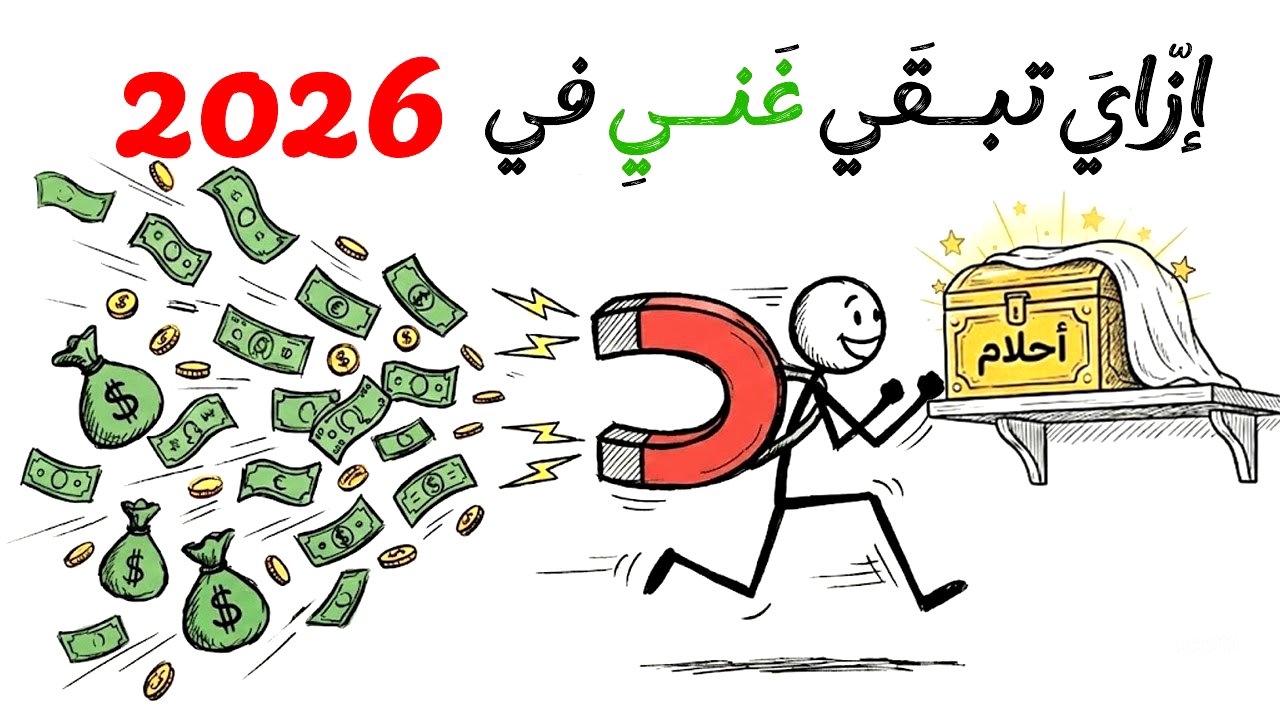 إزاي تعمل فلوس في 2026؟ (الخطة اللي هتخليك "تحلب" النظام) 💰🔥