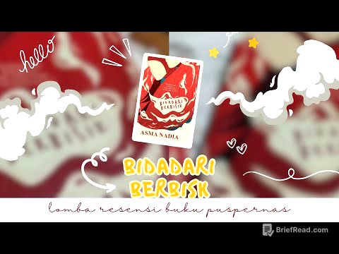 Resensi Novel "Bidadari Berbisik" #Sepekan1Buku #GerakanIndonesiaMembaca #PerpustakaanNasionalRI